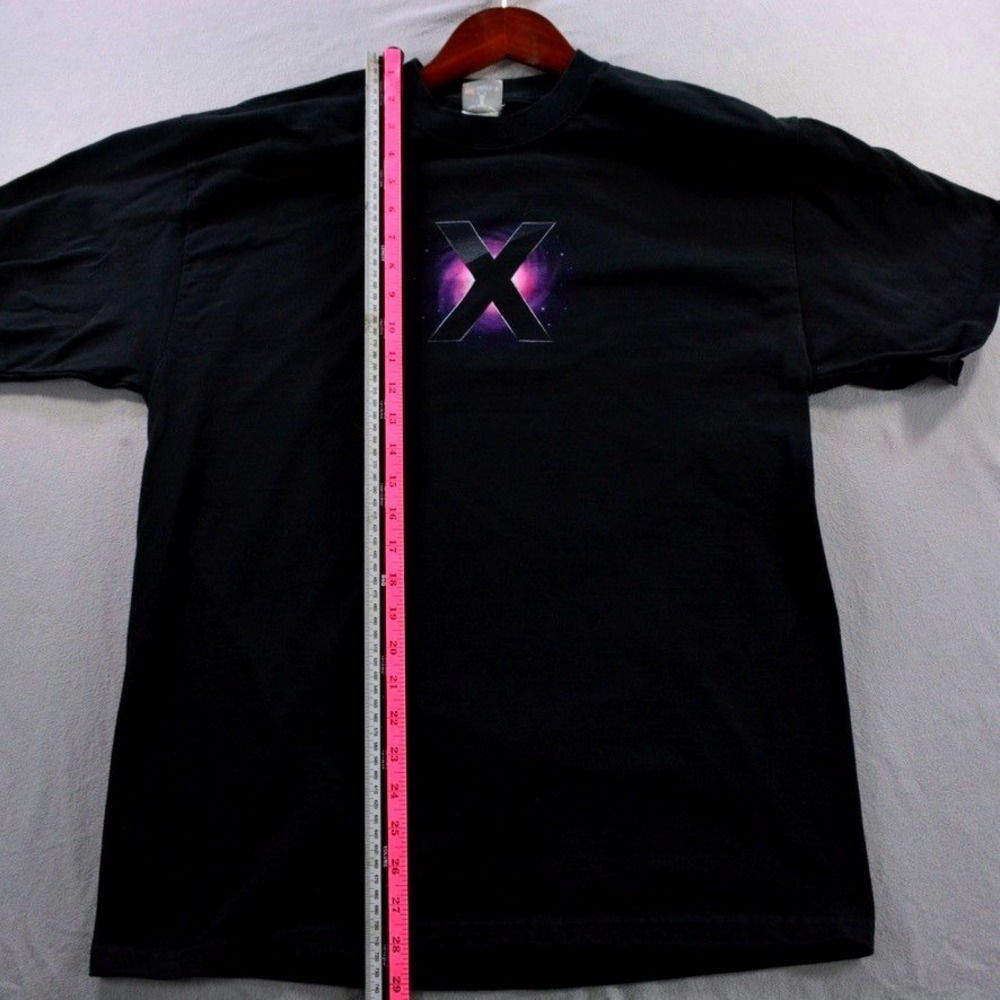 Vintage Apple Mac OS X Leopard Official Promo T-Shirt Hanes Beefy-T Black Large - Picture 5 of 6